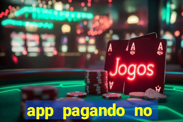 app pagando no cadastro via pix