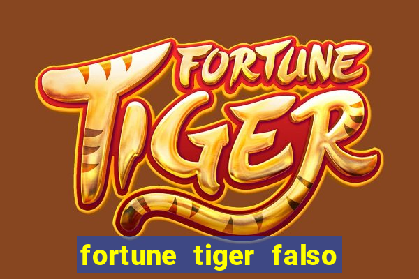 fortune tiger falso para brincar