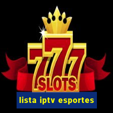 lista iptv esportes