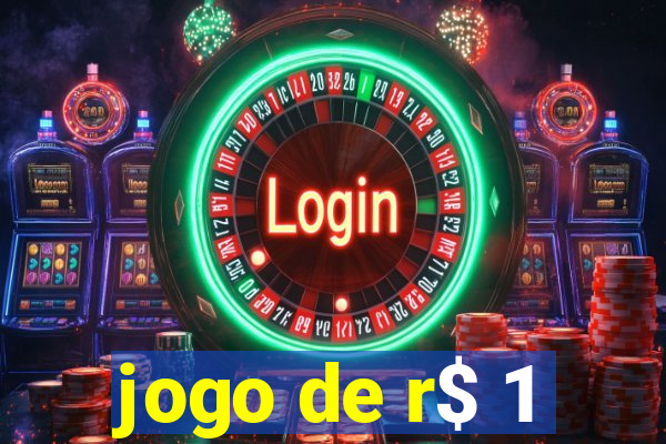 jogo de r$ 1