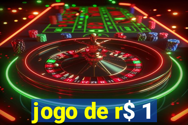 jogo de r$ 1