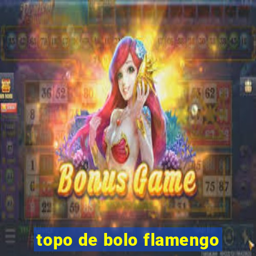 topo de bolo flamengo