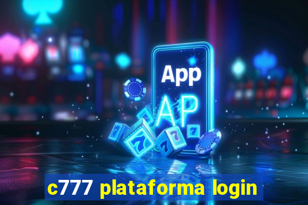 c777 plataforma login