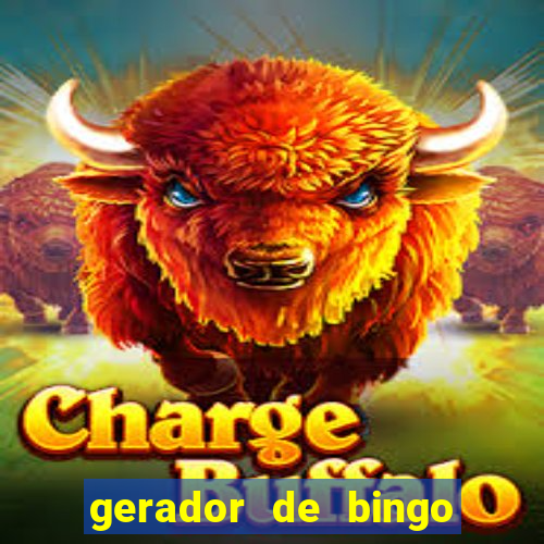 gerador de bingo cha de bebe