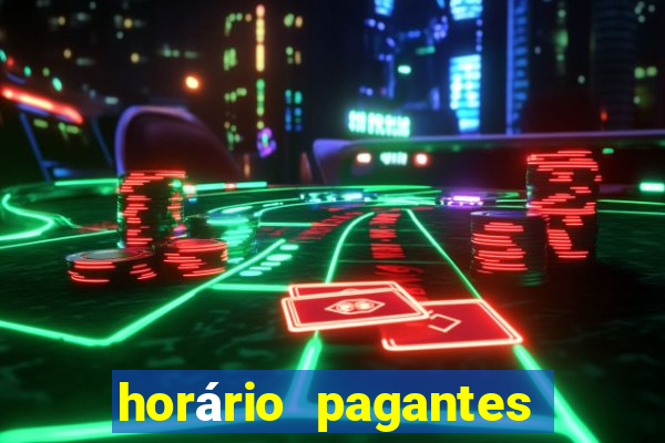 horário pagantes do fortune tiger