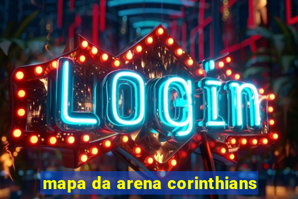 mapa da arena corinthians