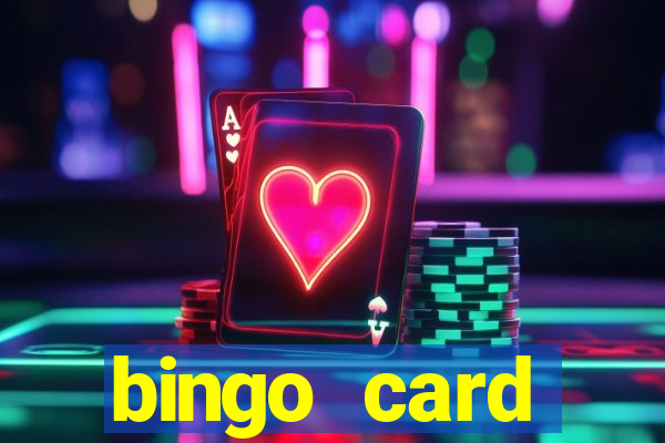 bingo card generator with pictures