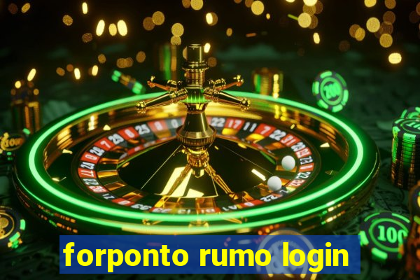 forponto rumo login