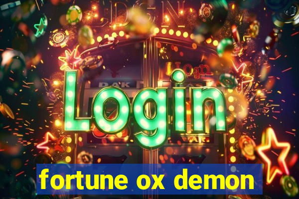 fortune ox demon