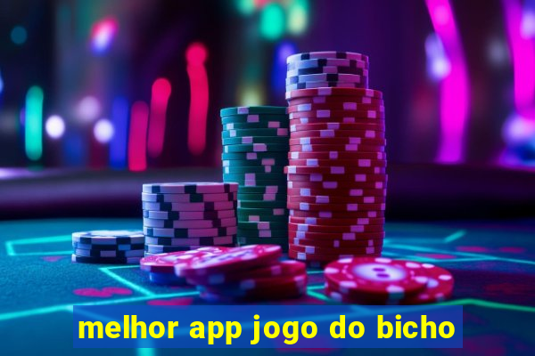 melhor app jogo do bicho