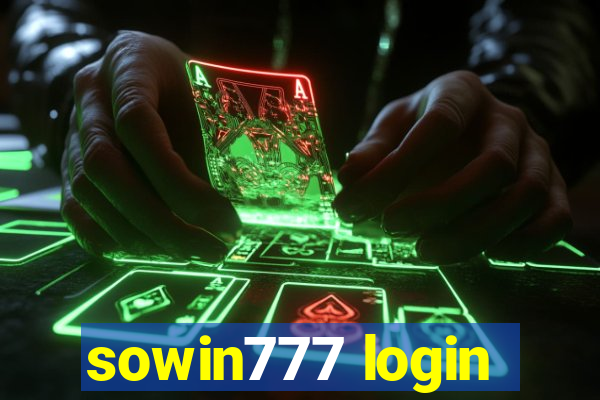 sowin777 login