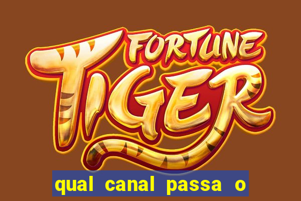 qual canal passa o jogo do inter hoje