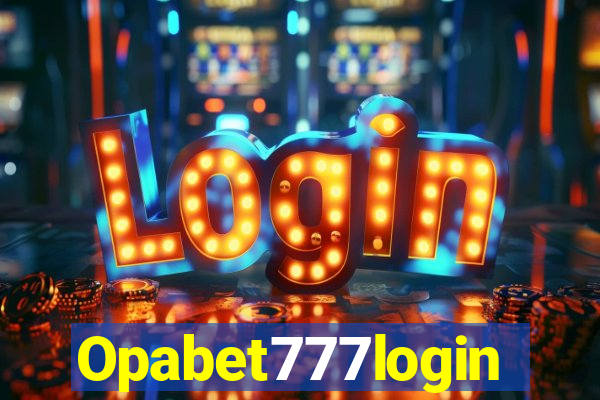 Opabet777login