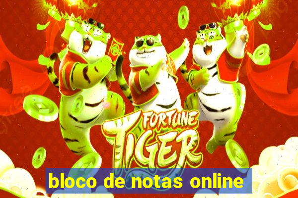 bloco de notas online