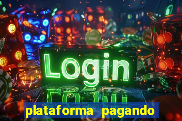 plataforma pagando no cadastro