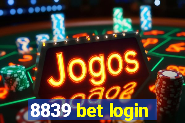 8839 bet login