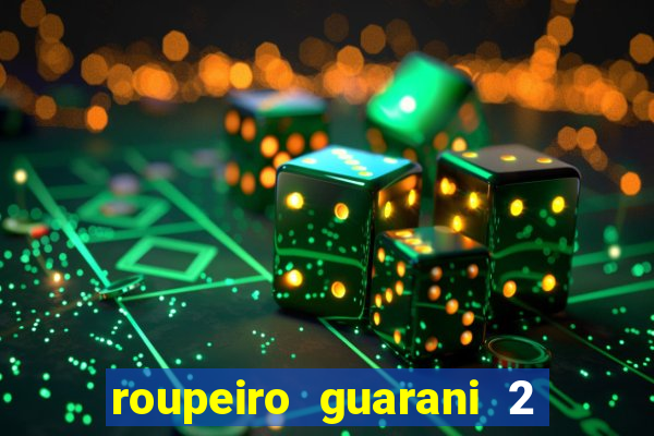 roupeiro guarani 2 portas de correr com espelho