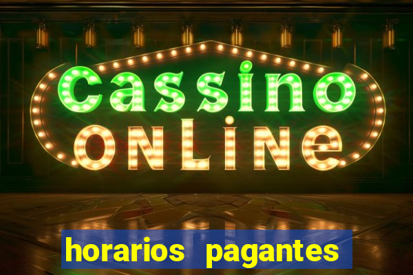 horarios pagantes fortune tiger madrugada