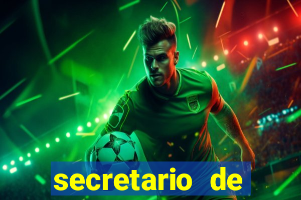 secretario de esporte salario