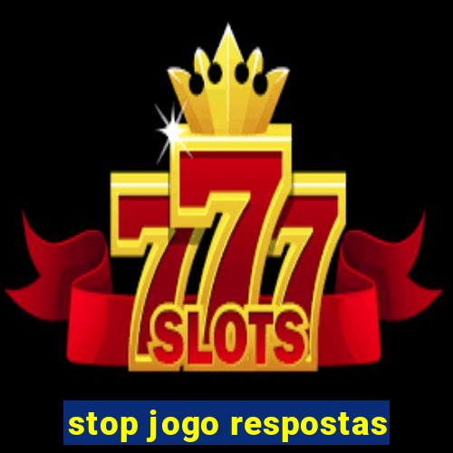 stop jogo respostas