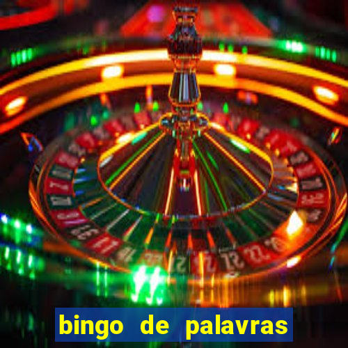 bingo de palavras de natal