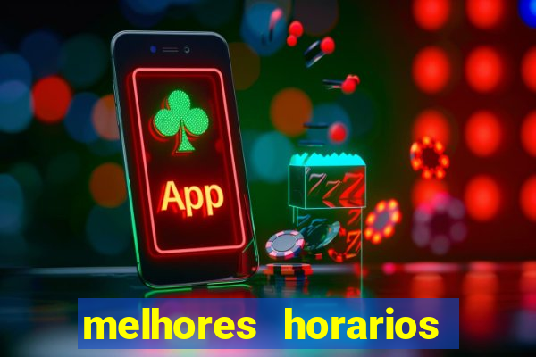 melhores horarios para jogar fortune ox