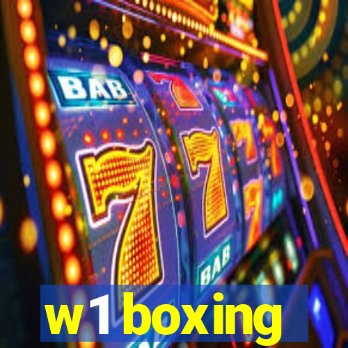 w1 boxing