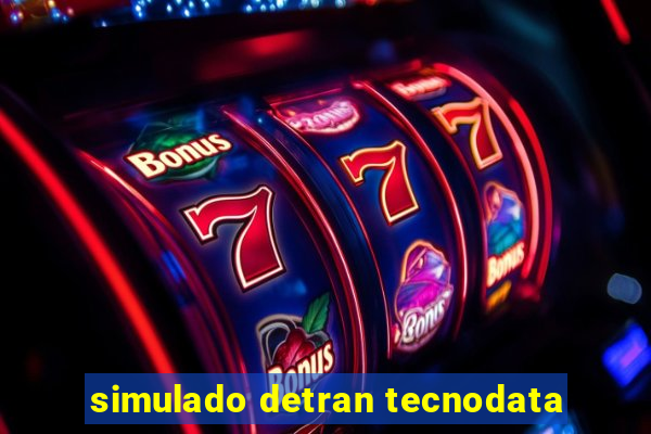 simulado detran tecnodata