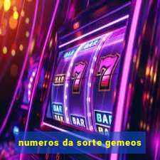 numeros da sorte gemeos