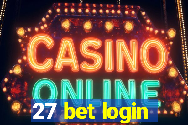 27 bet login