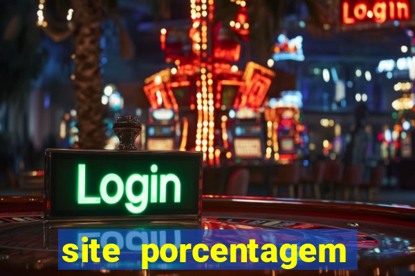 site porcentagem slots pg