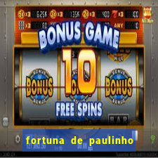 fortuna de paulinho roupa nova