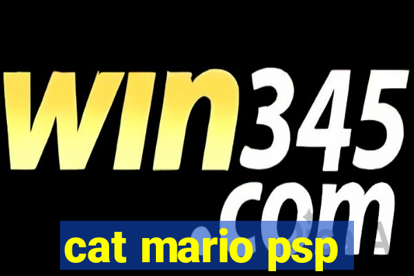 cat mario psp