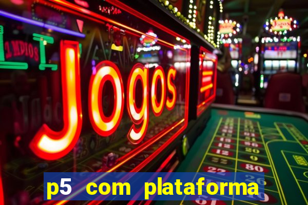 p5 com plataforma de jogos