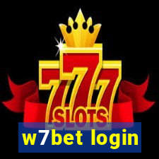 w7bet login