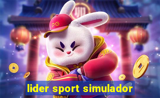 lider sport simulador