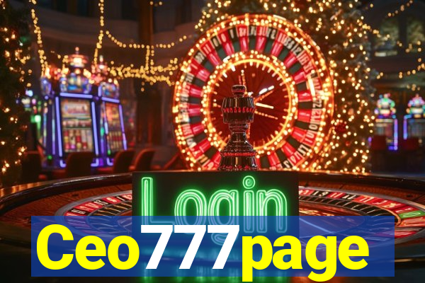 Ceo777page